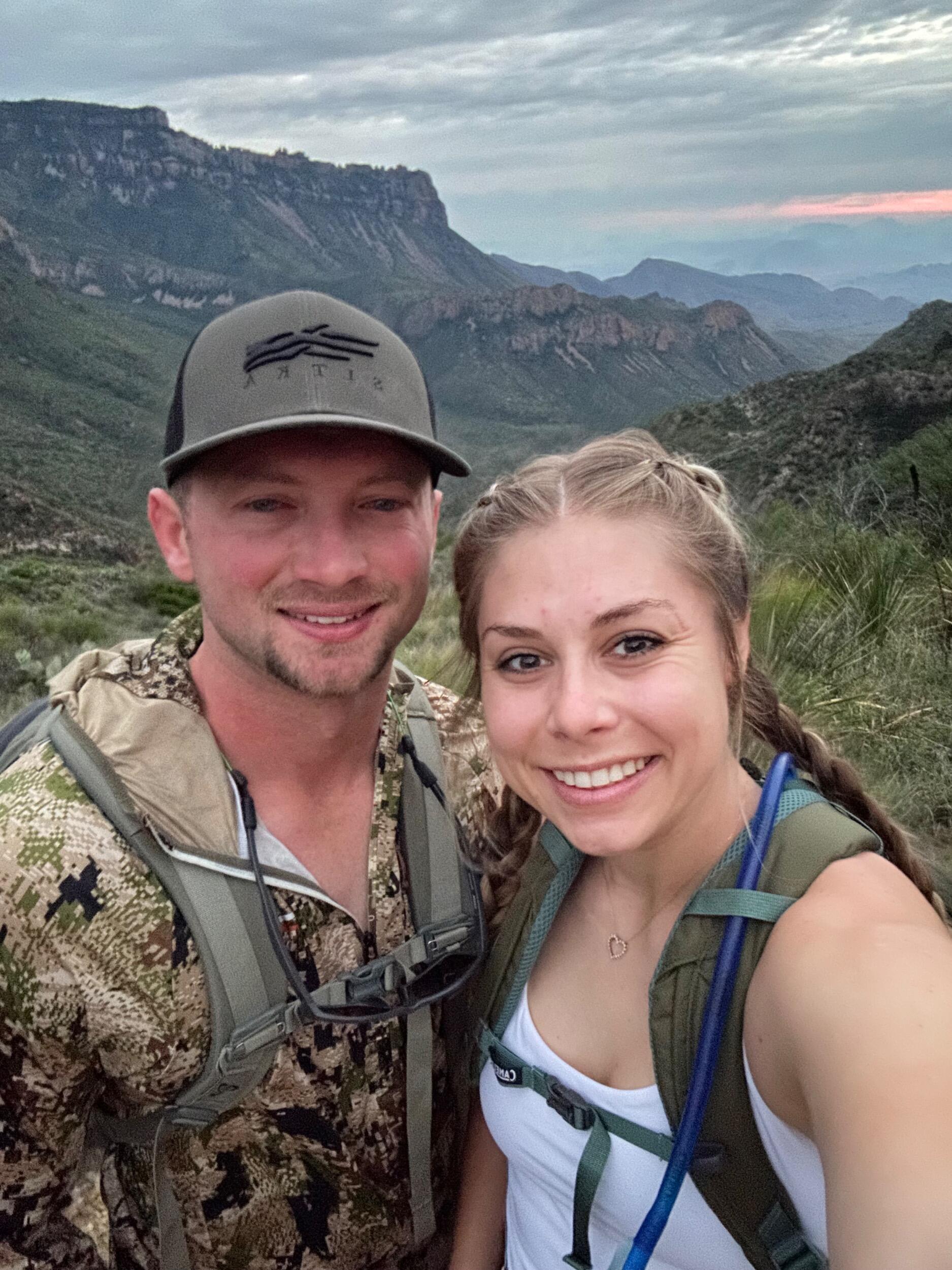 We went to Big Bend. We were chased down a mountain by a goat. Kyle saw a mule deer which Kyle would say was a big highlight of the trip. 