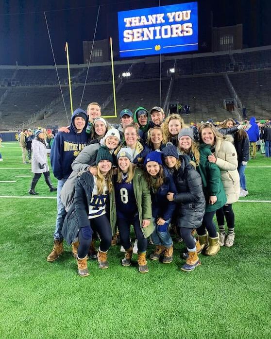 Allie, Bob, and friends graduate (virtually) from Notre Dame