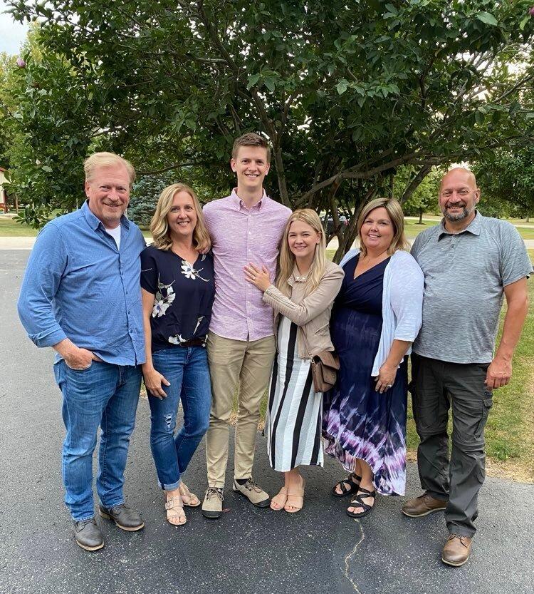 More celebration with the new family