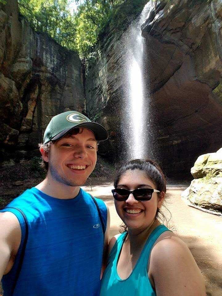 Our first date at Starved Rock