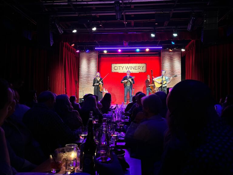 We drove to St. Louis after work to watch our favorite band, The Arcadian Wild, perform at The City Winery. We didn't get home until about 2am but it was 100% worth it.