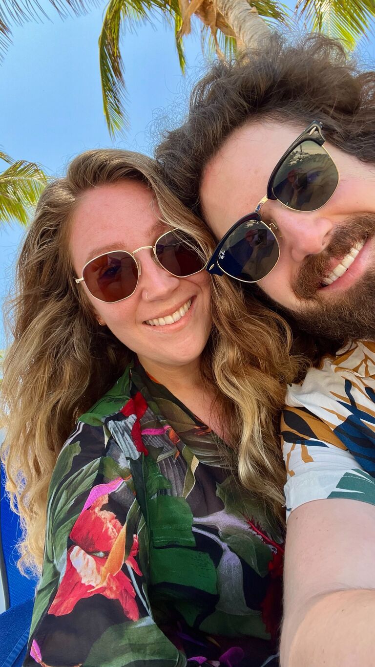 Celebrating Gary's birthday in Mexico!