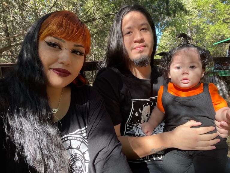 We all started to go to pumpkin patches once Solana was born- something they still do to this day.