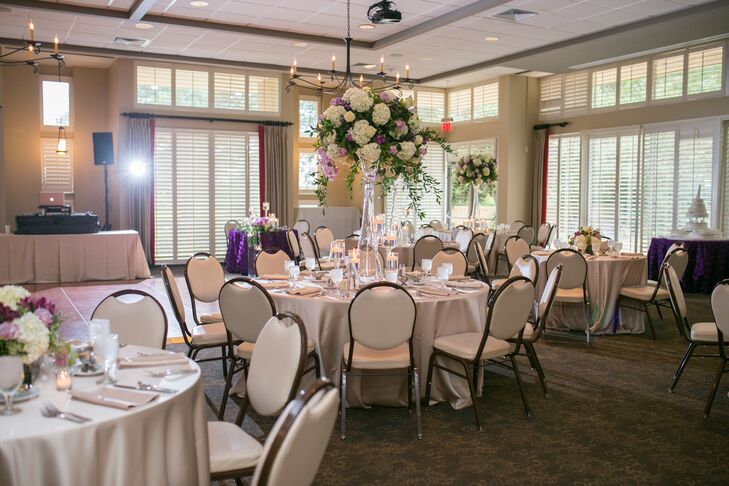 Simple Wedding Reception At North Carolina State University Club