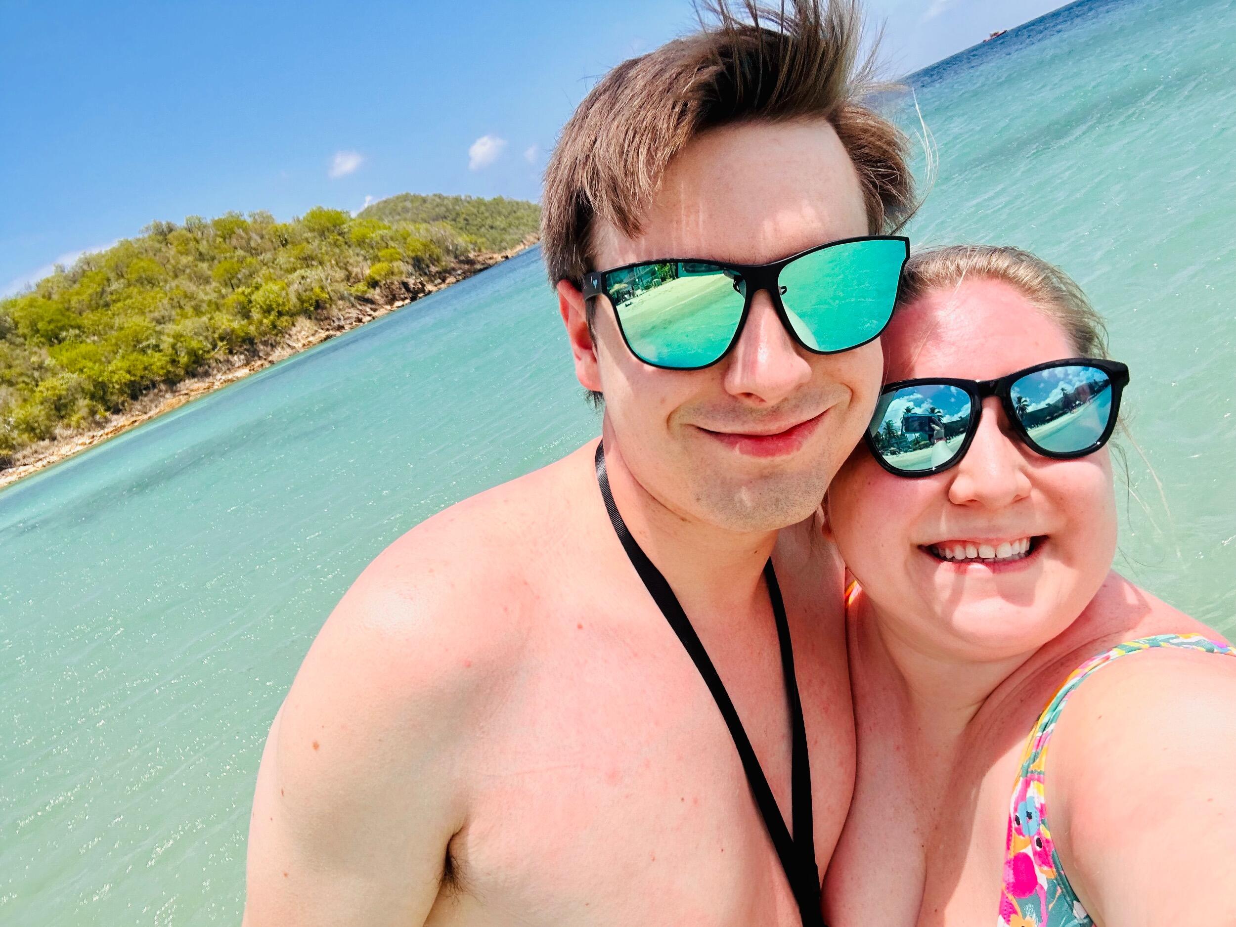 the one where we went on a cruise ft Lindbergh Bay St. Thomas