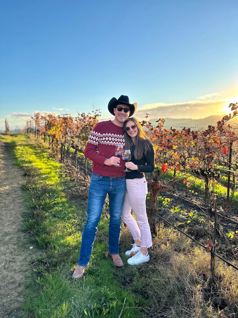 Jenny found a job in Santa Rosa and moved into Martin's house. They have loved exploring everything beautiful Northern California has to offer. 