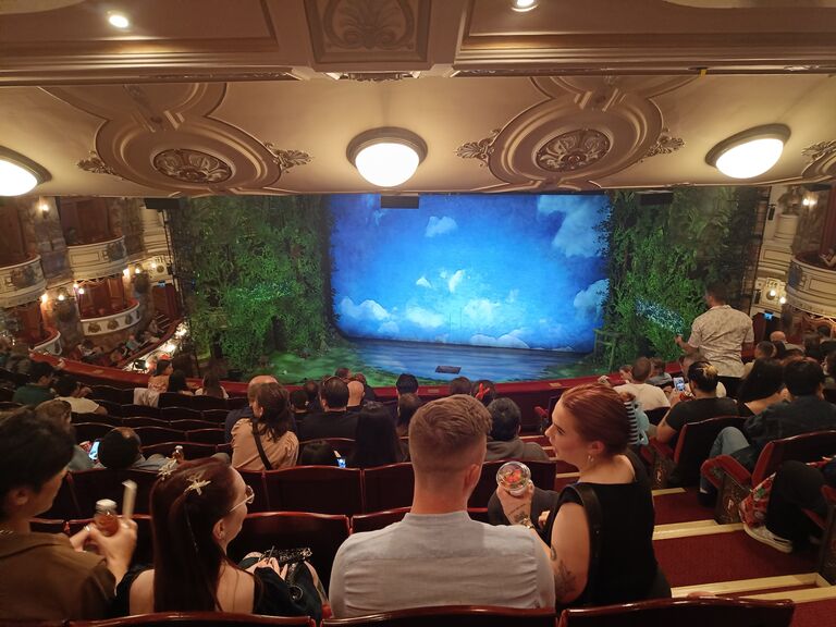 A trip to London to watch Spirited Away at the Coliseum. 