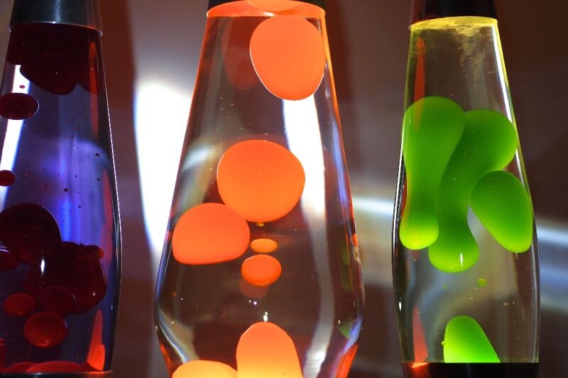 2000s themed party - lava lamps