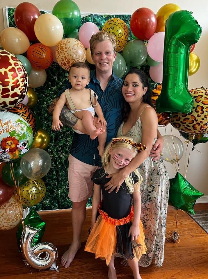 This was Julian's first birthday, we surprised him with a Safari party because he loves animals.