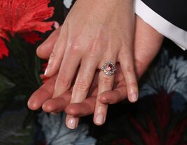 Princess Eugenie engagement ring.