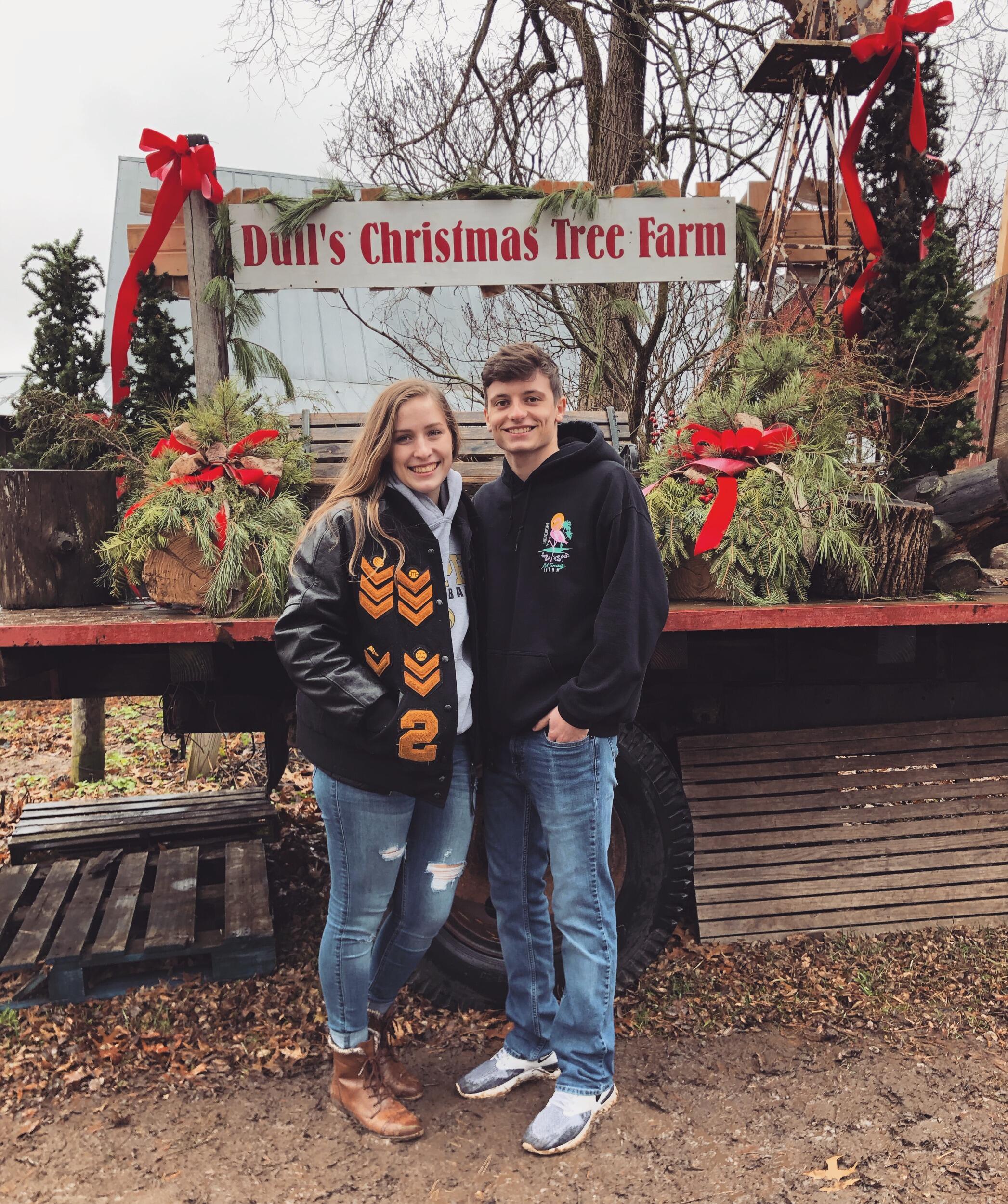 Christmas Tree shopping with Brett and Micah