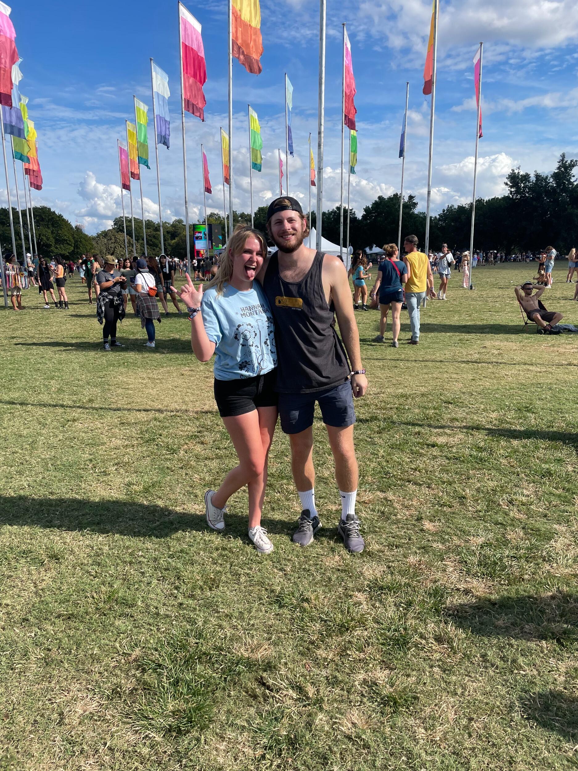 Our first ACL Fest together! A core memory for Beth was getting to see Miley Cyrus live this day with our pals Riley & Lindsey! 