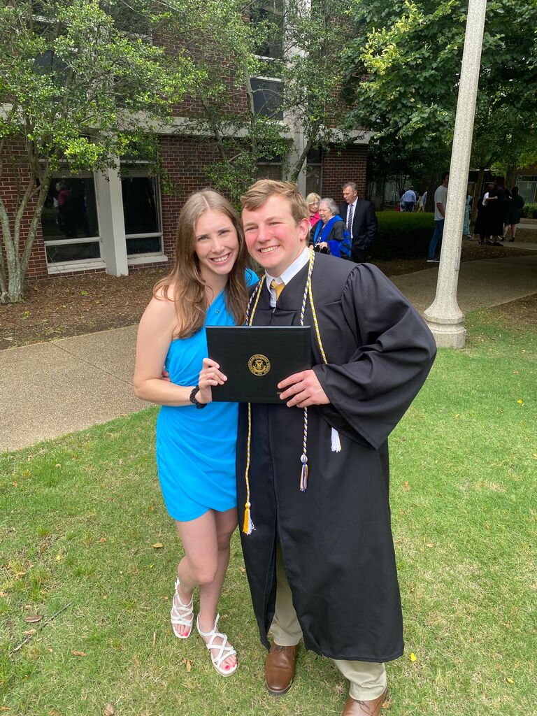 Connor's graduation from BSC!