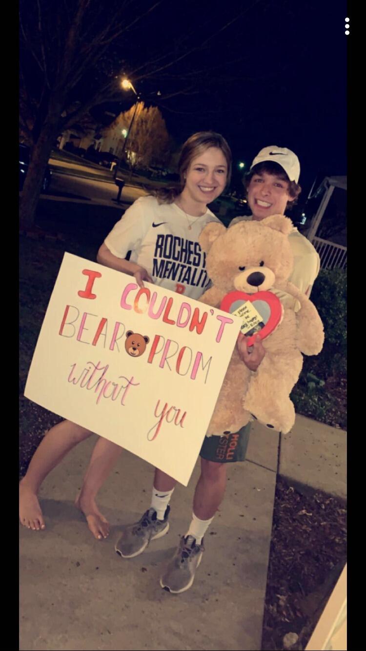 We started dating in April 2019