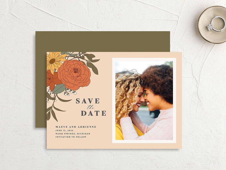 15 Fun and Chic Wedding Save the Date Ideas  Wedding saving, Save the date  invitations, Wedding planning checklist timeline