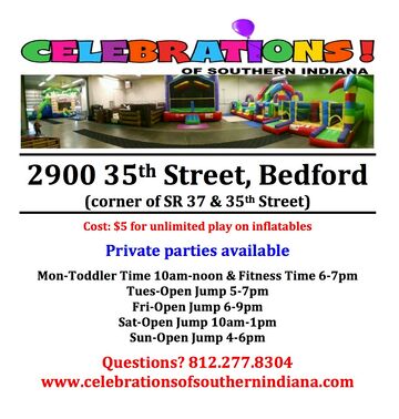 Celebrations of Southern Indiana - Party Inflatables - Bedford, IN - Hero Main