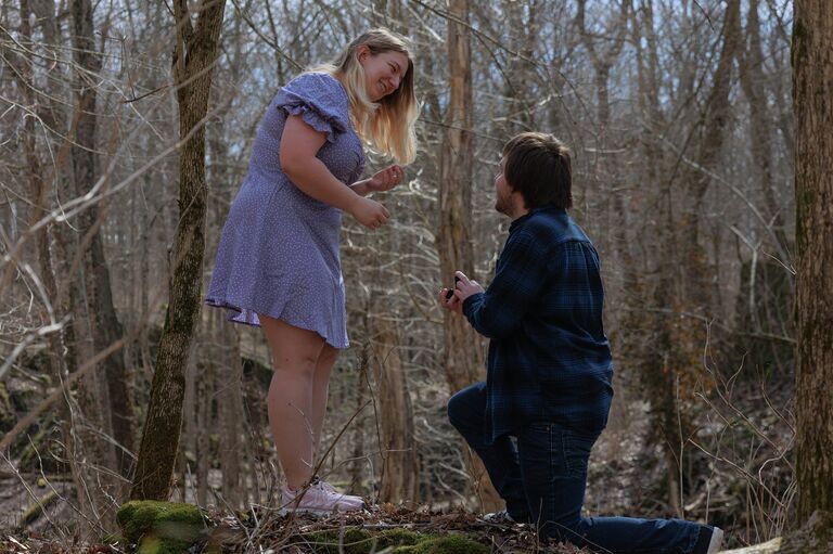 James proposed to me!