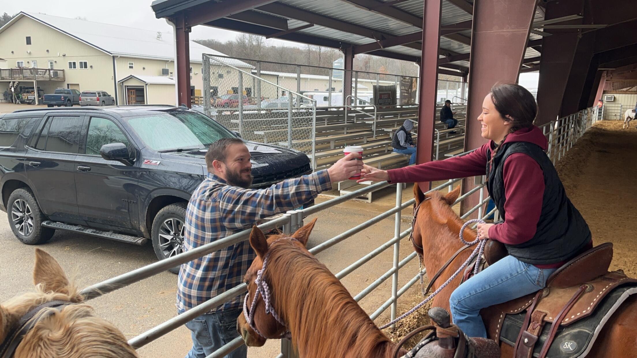 Neil quickly learned what it took to become a horse girl’s boyfriend