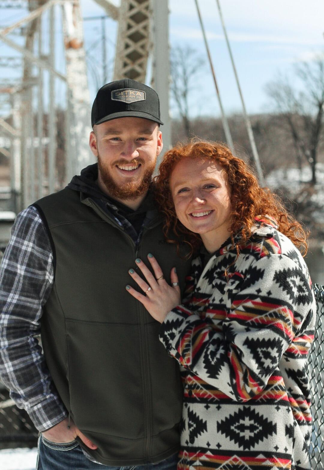 The day we got engaged!