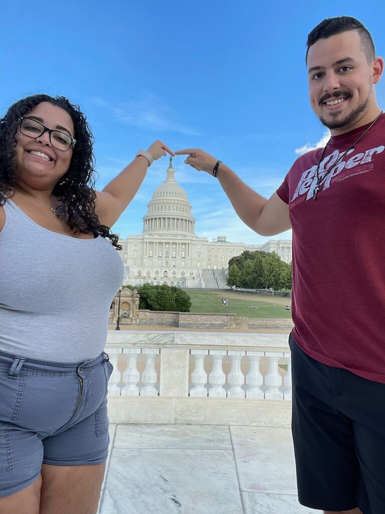 At the Capitol Building! π