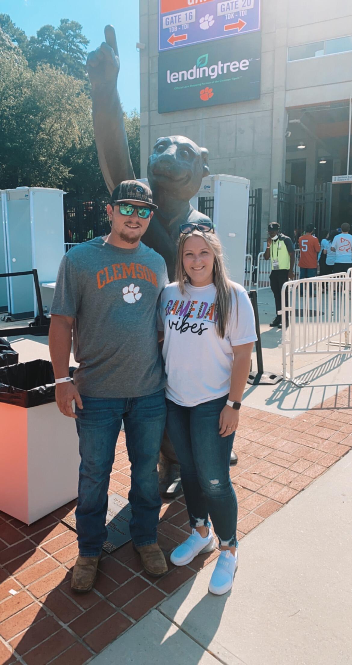 After many Clemson games together...