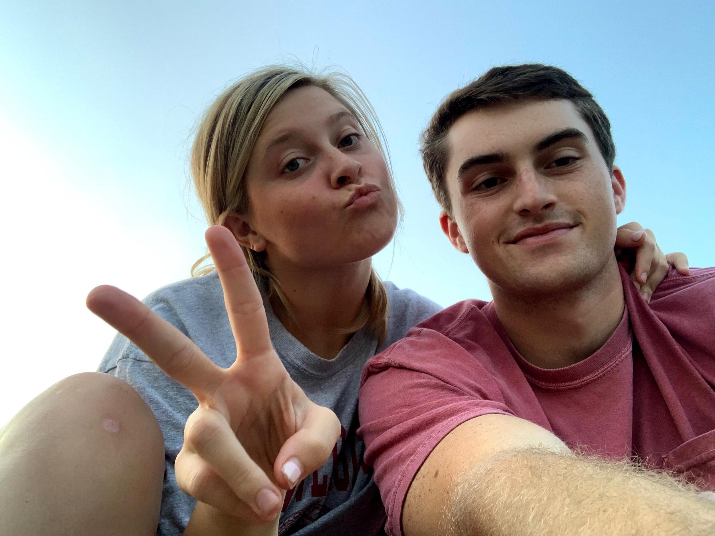 Evenings on the river walk in ttown