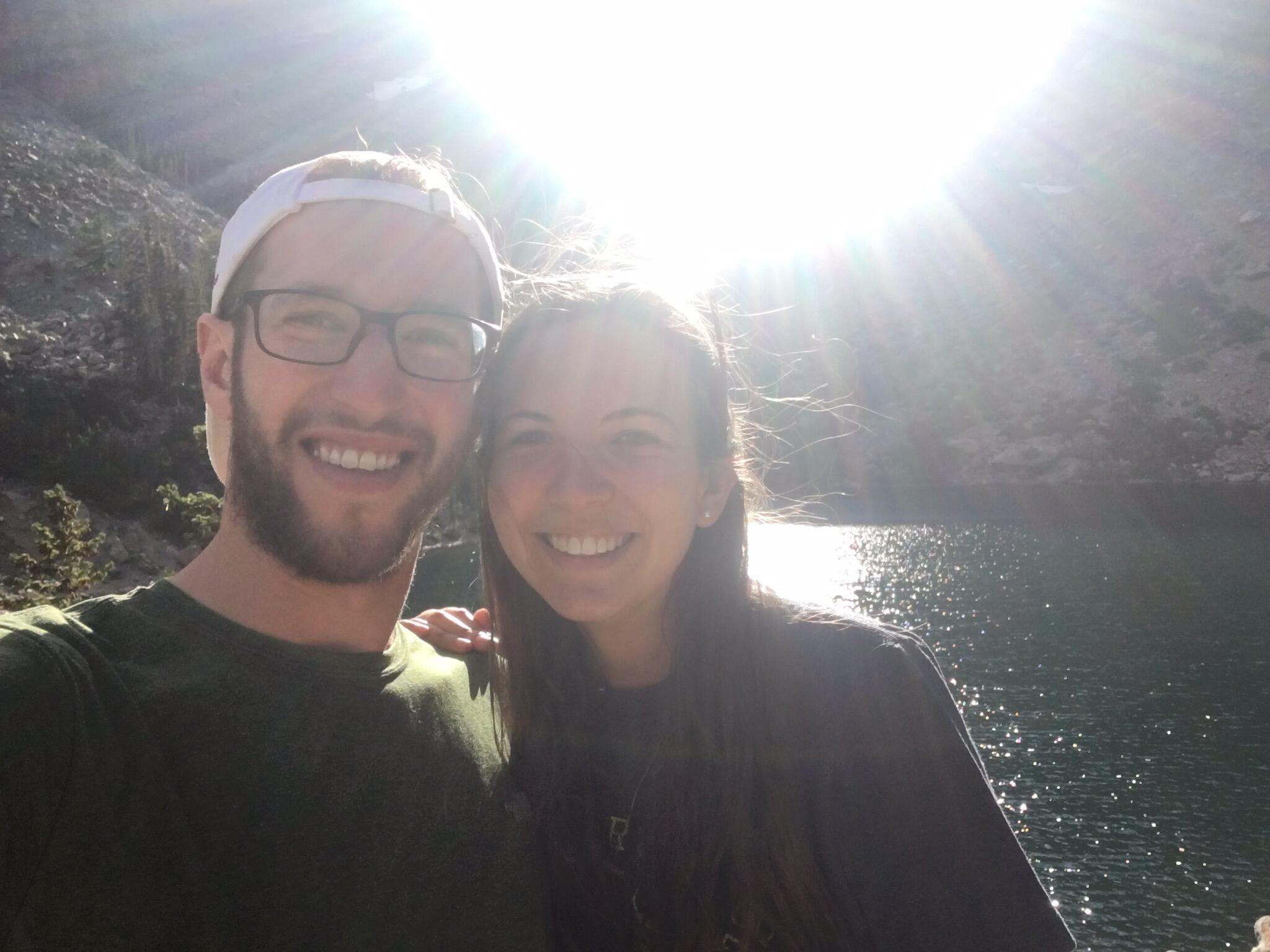 Our first hike living in Denver! Emerald Lake in Rocky Mountain National Park