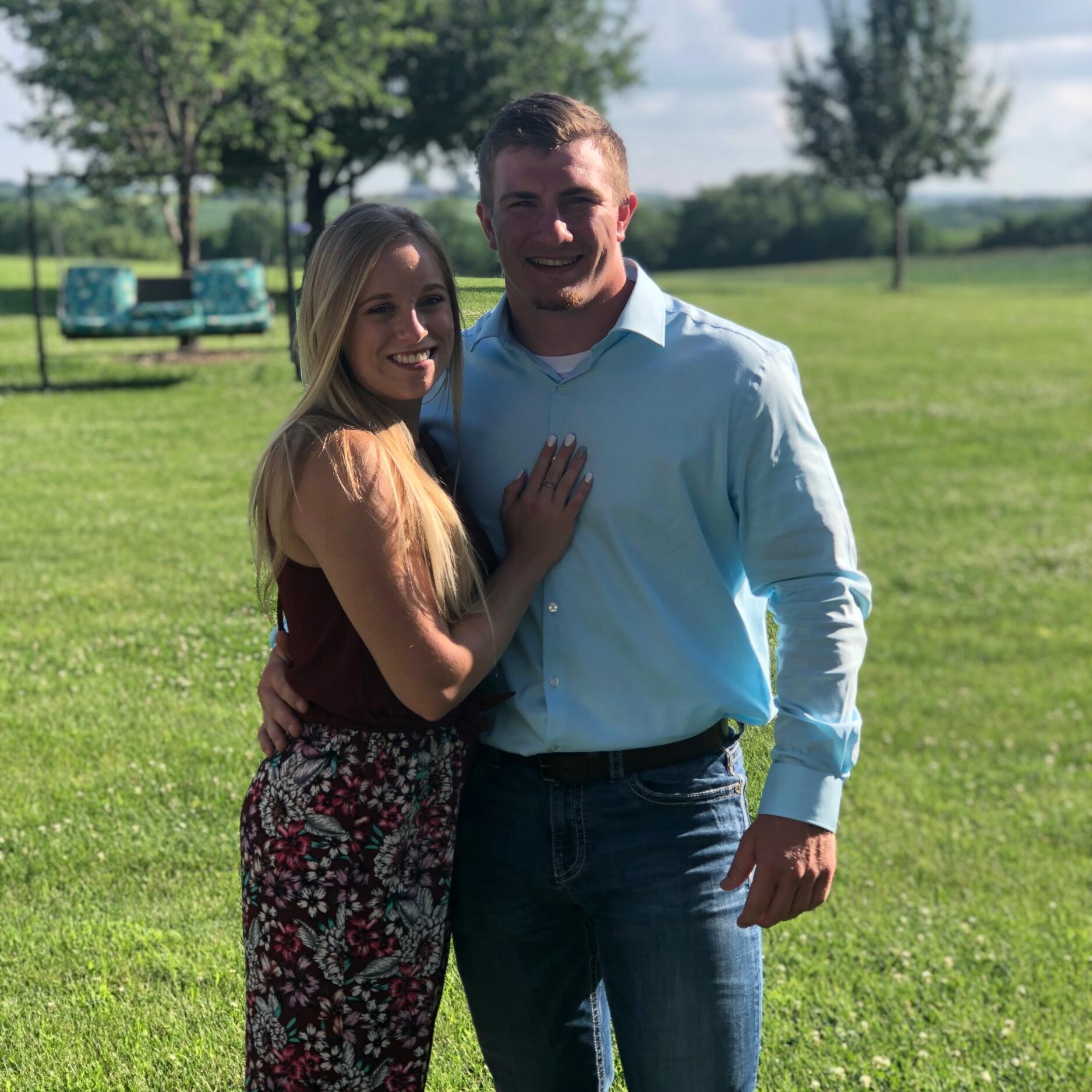 After a few dates, and spending a lot of time together at school, they officially became a couple.
