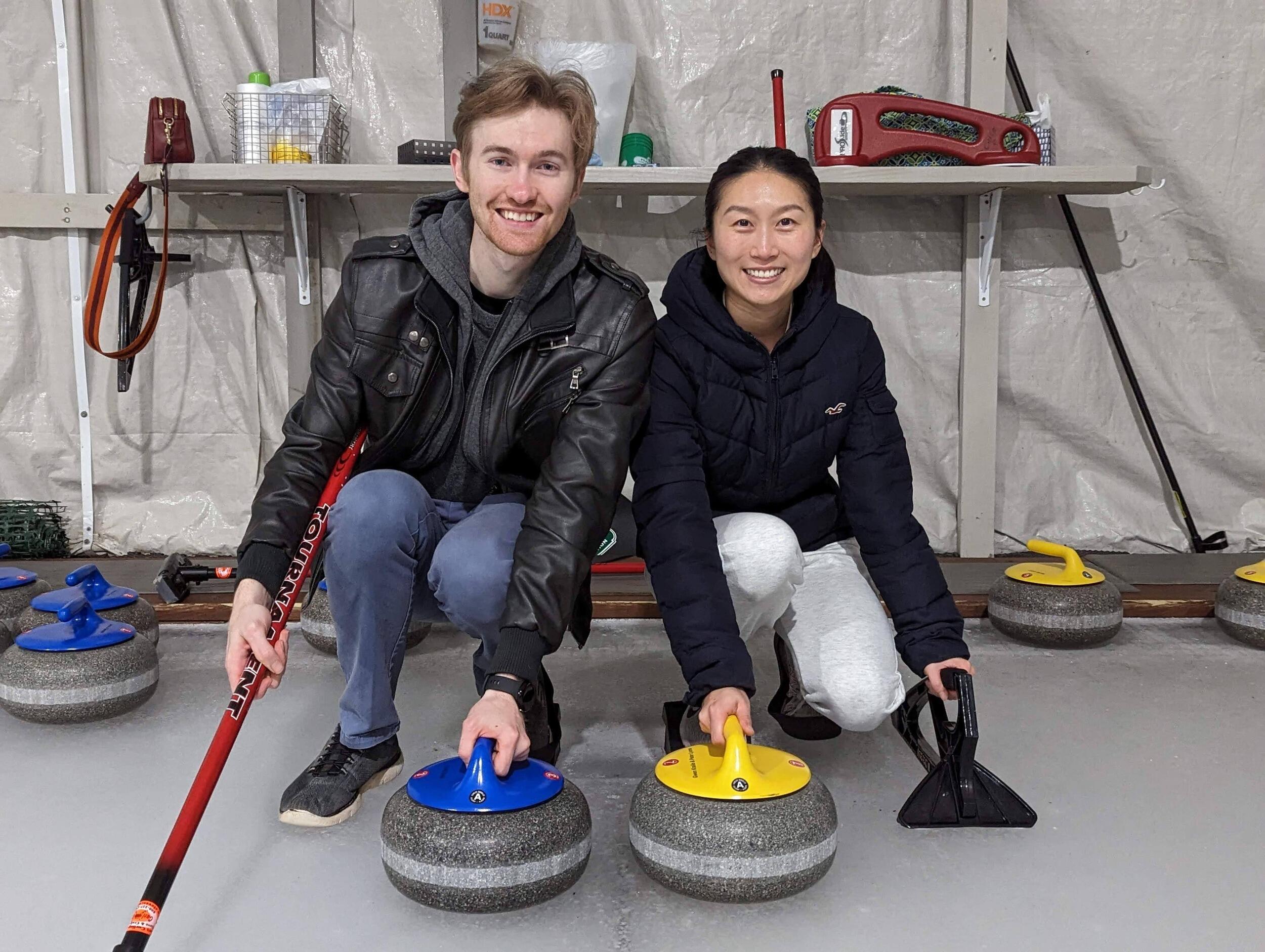 Trying new things on date nights.