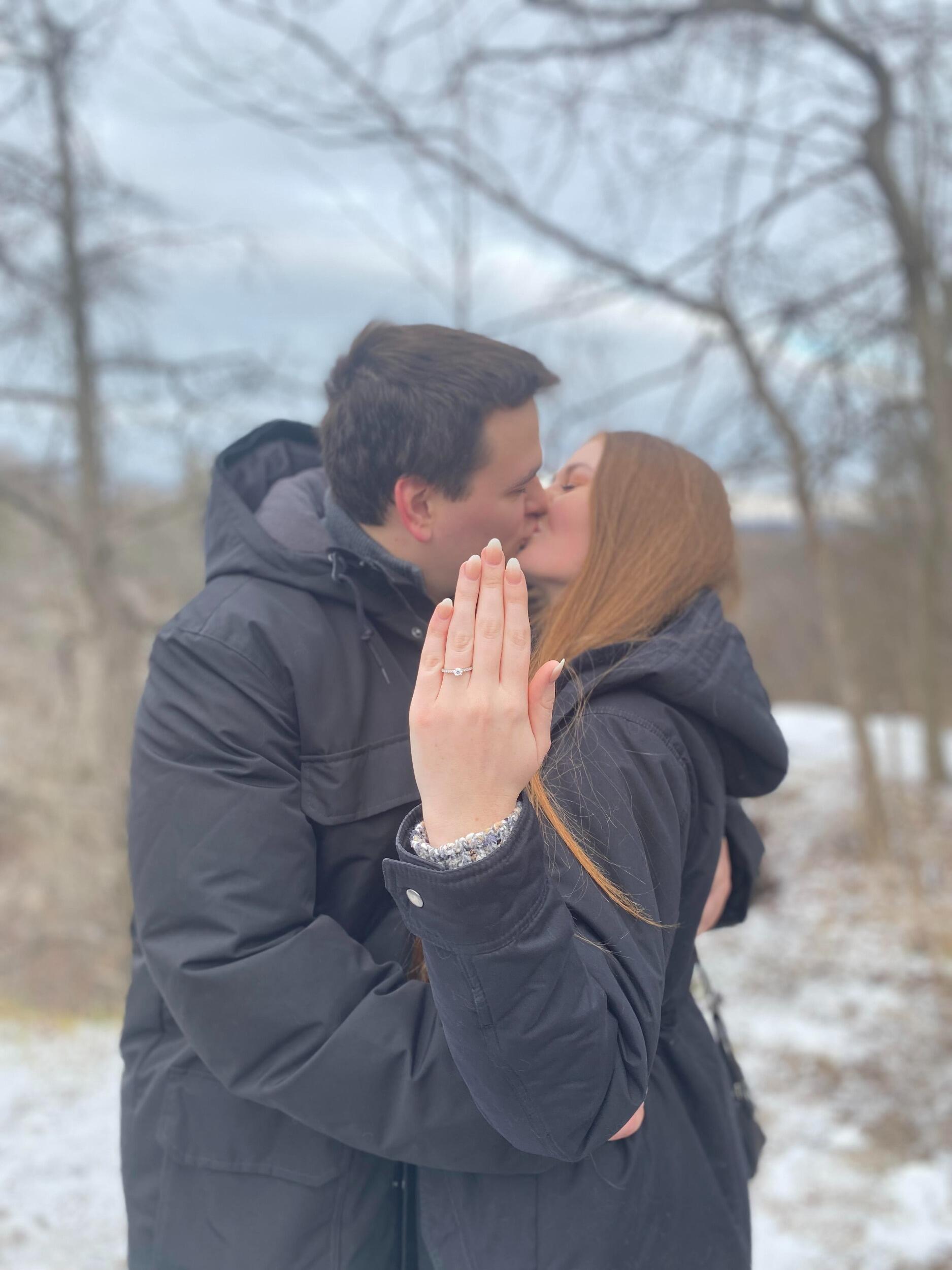 The day boyfriend/girlfriend became Fiancé 