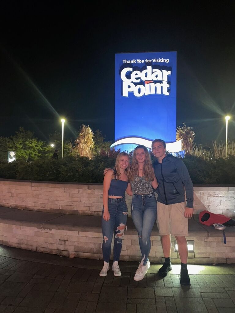 Relationship day 1- First date at Cedar Point
