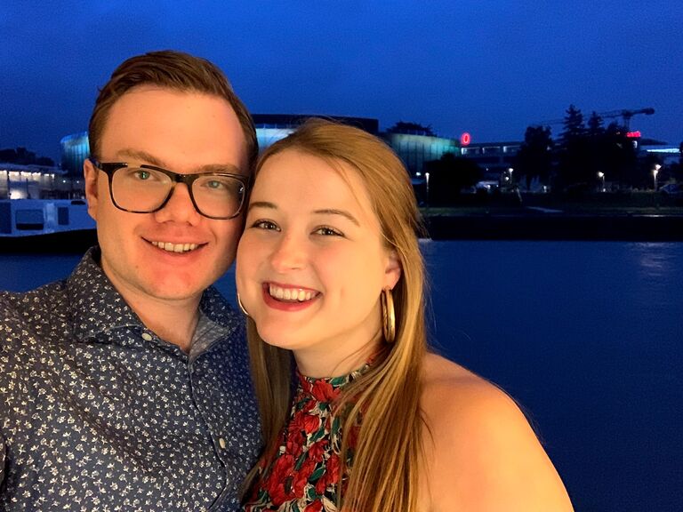 In August 2021, Emily and Nathan went on a cruise down the Danube River, stopping in Germany, Austria, Slovakia, and Hungary!