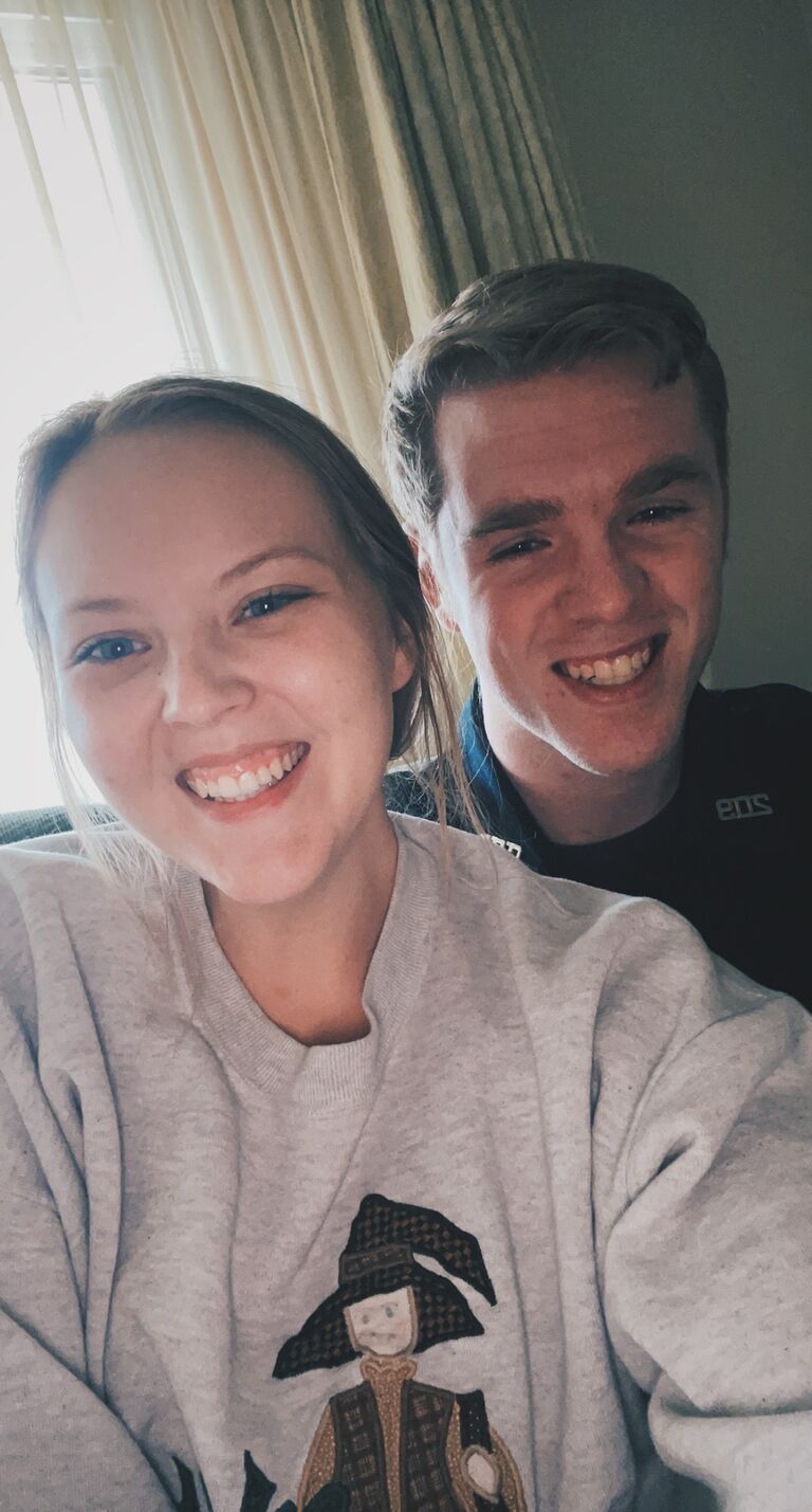 Our first Thanksgiving together!