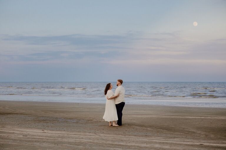 Jacob POV: I proposed and the plan went amazing! I was so excited to finally be engaged to this wonderful woman and I was so happy that the whole trip went so well! I took her to the beach at sunset, had a photographer hiding nearby, and it was just the best!
Paige POV: I said yes! It was most romantic, thoughtful, funny engagement ever! There is no way to put how I felt into words, but overjoyed is close! I am so thrilled to spend the rest of my life with this wonderful and kind man! 