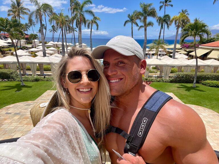 While they were still friends, they were able to go on a once in a lifetime trip to The Four Seasons Wailea in Maui