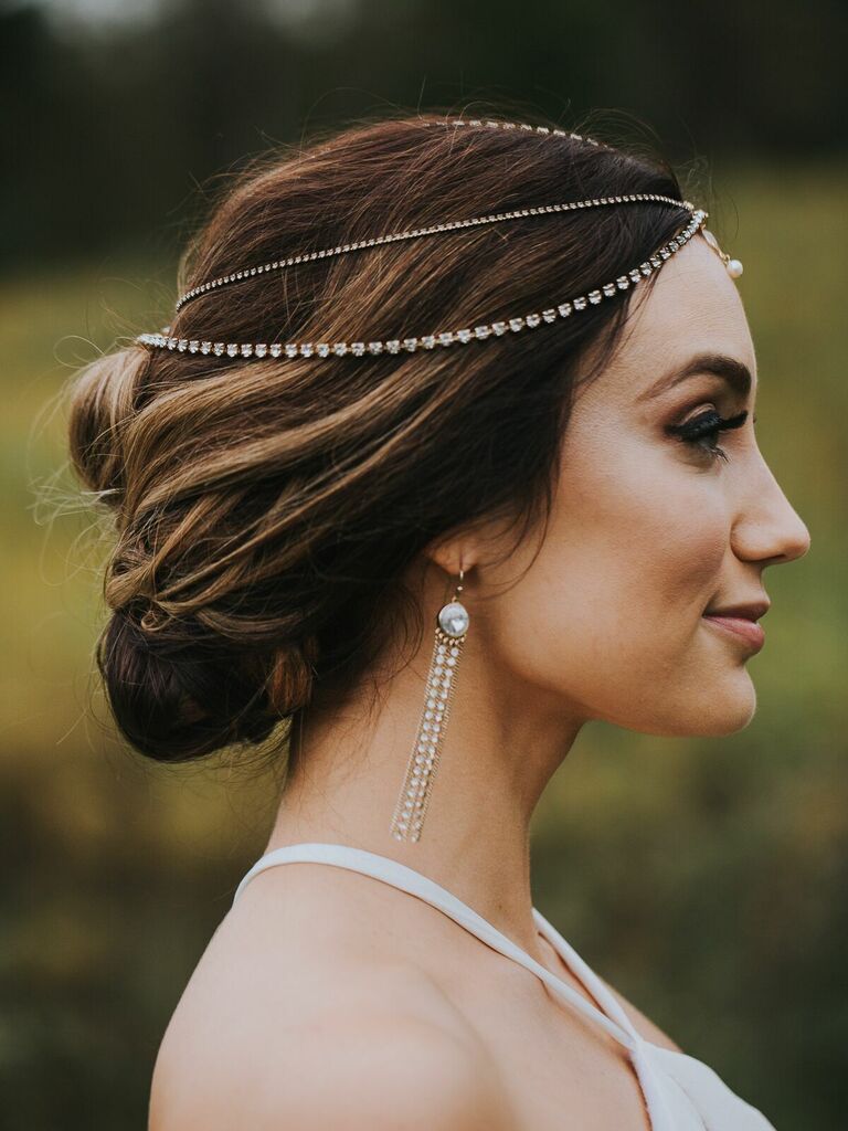 Wedding Hairstyles Elaborate Headpiece