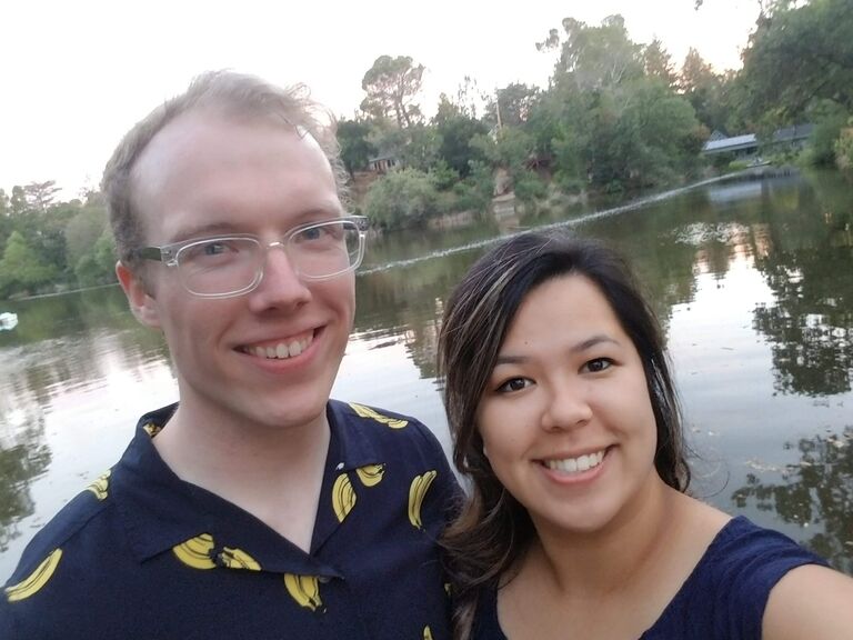 They moved into their first place alone together in Walnut Creek.