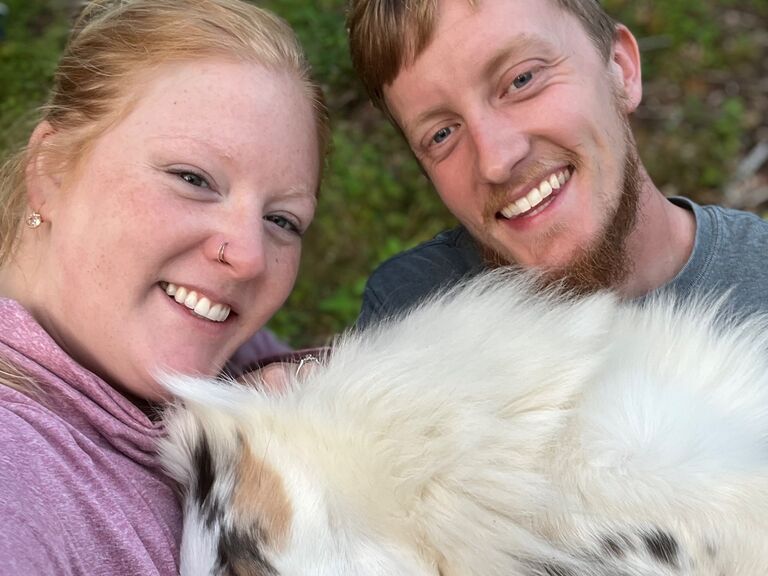 We bought land for our dream home  & cut down our first tree! 