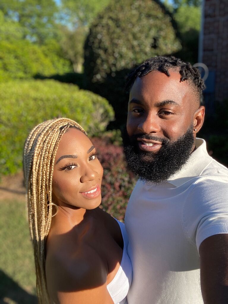 Jasha and Joya attended a friends wedding the first month they started dating and guess who caught the bouquet!!! 3 years later they're planning their own dream wedding. 