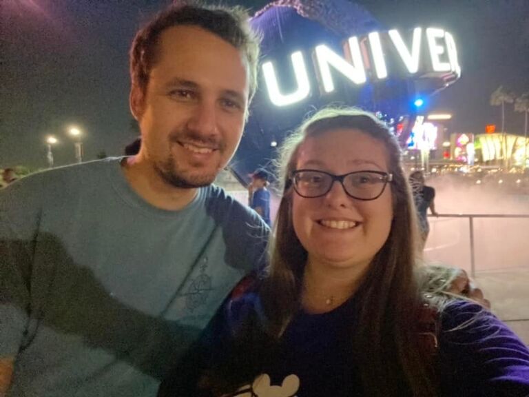 First time at Universal Studios for Michael's 30th Birthday