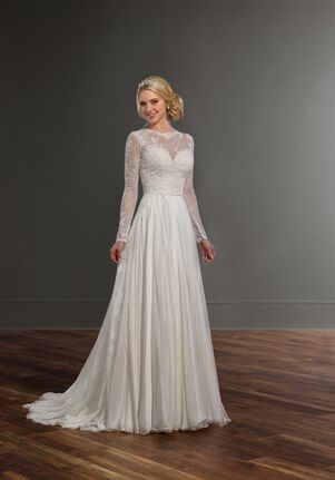 Martina Liana Calais + Shiloh + Jace A-Line Wedding Dress