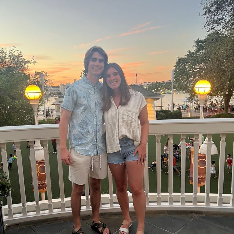 First time Tristan came on a family trip. We went to Disney for spring break. Fun fact, on this trip Abigail's Aunt Bev told Joe that he better start saving for a wedding, because we were going to get married. Shout out Aunt Bev!!