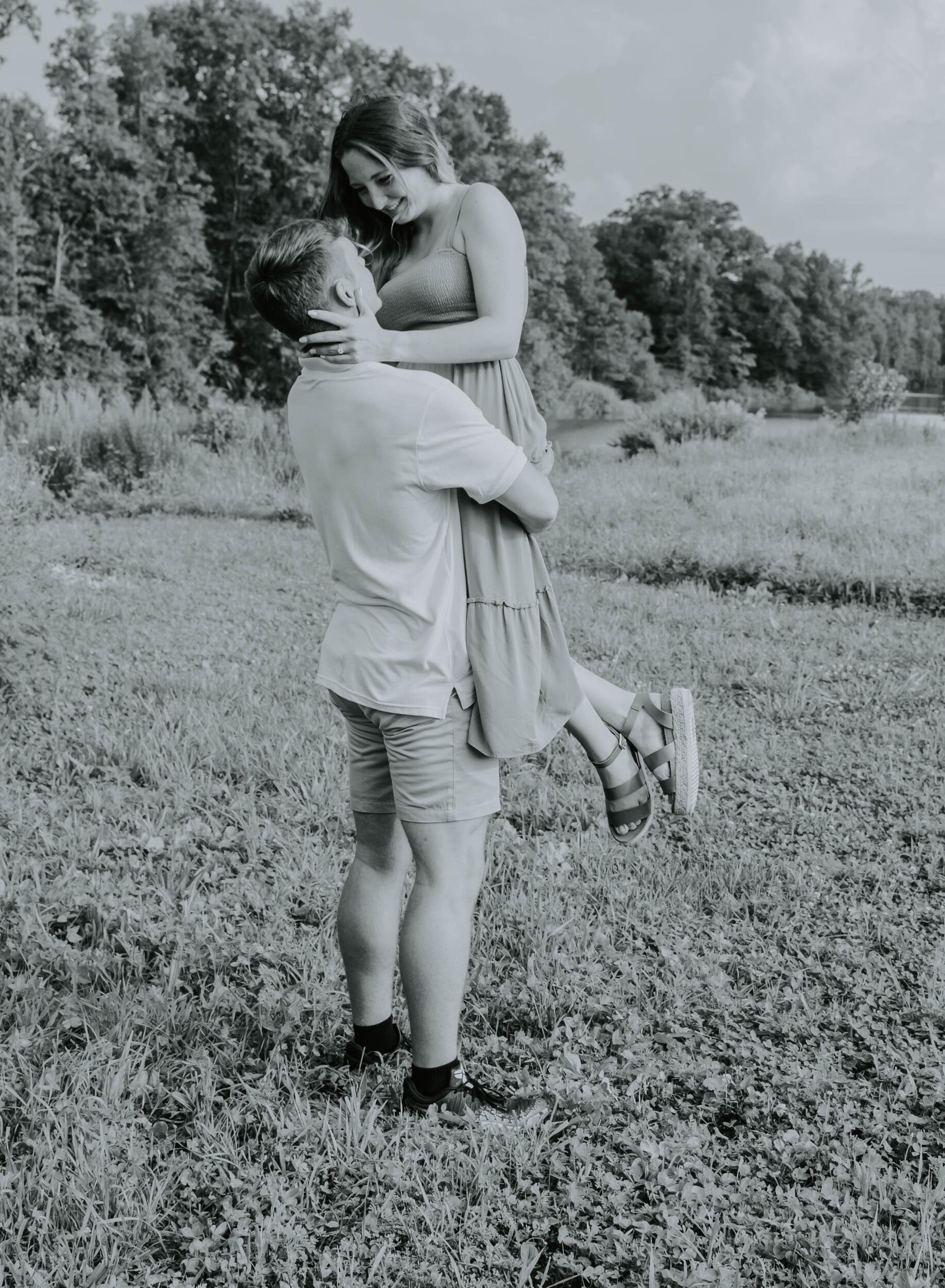 Engagement photo session