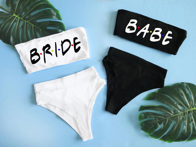 custom bachelorette bathing suits