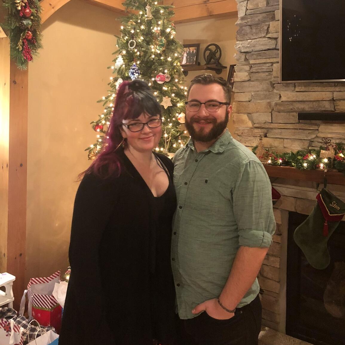 First Christmas together, and the first time they said they loved each other.