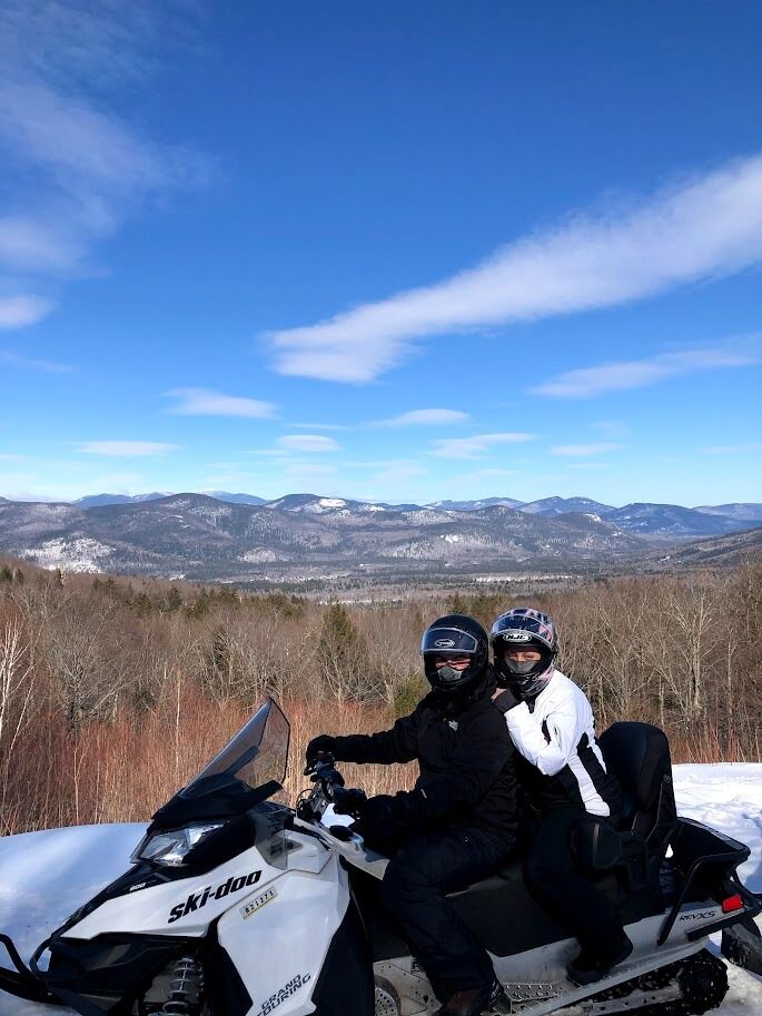 Snowmobiling