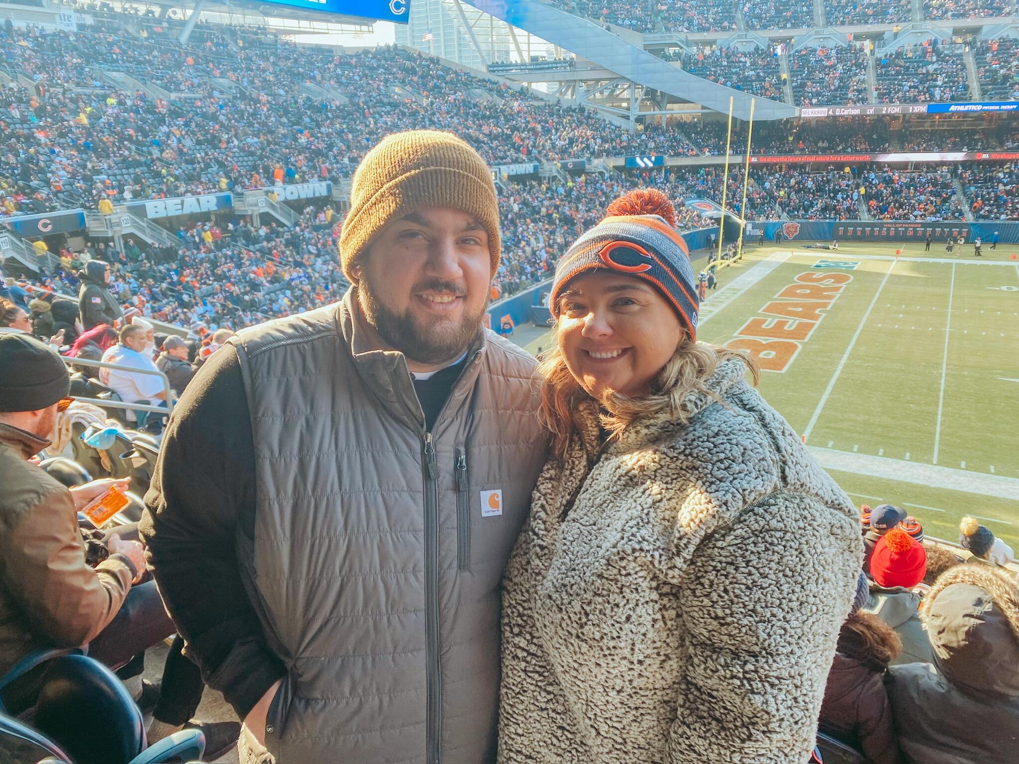 Bears fans for the day 