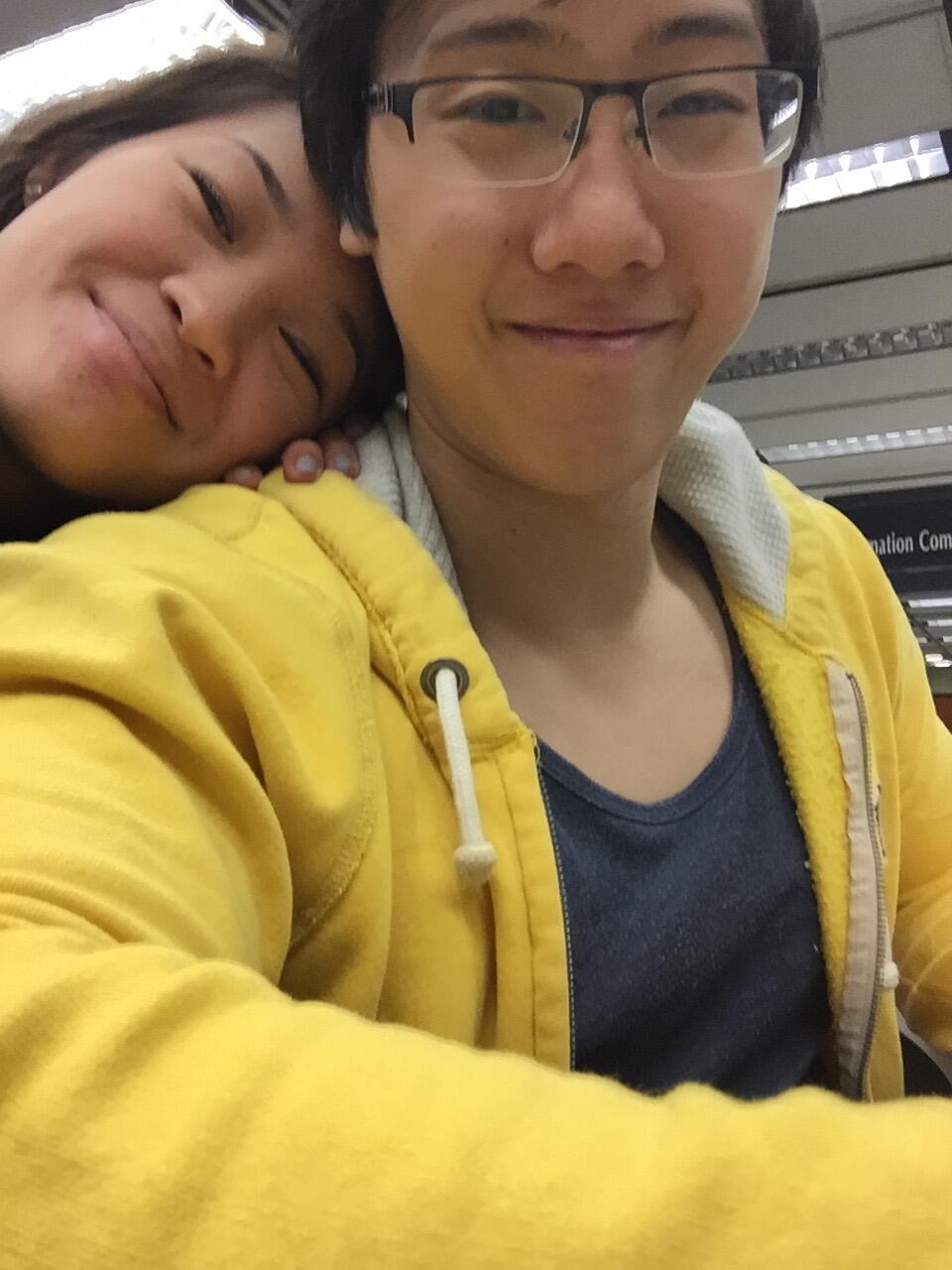 One of many late night study sessions