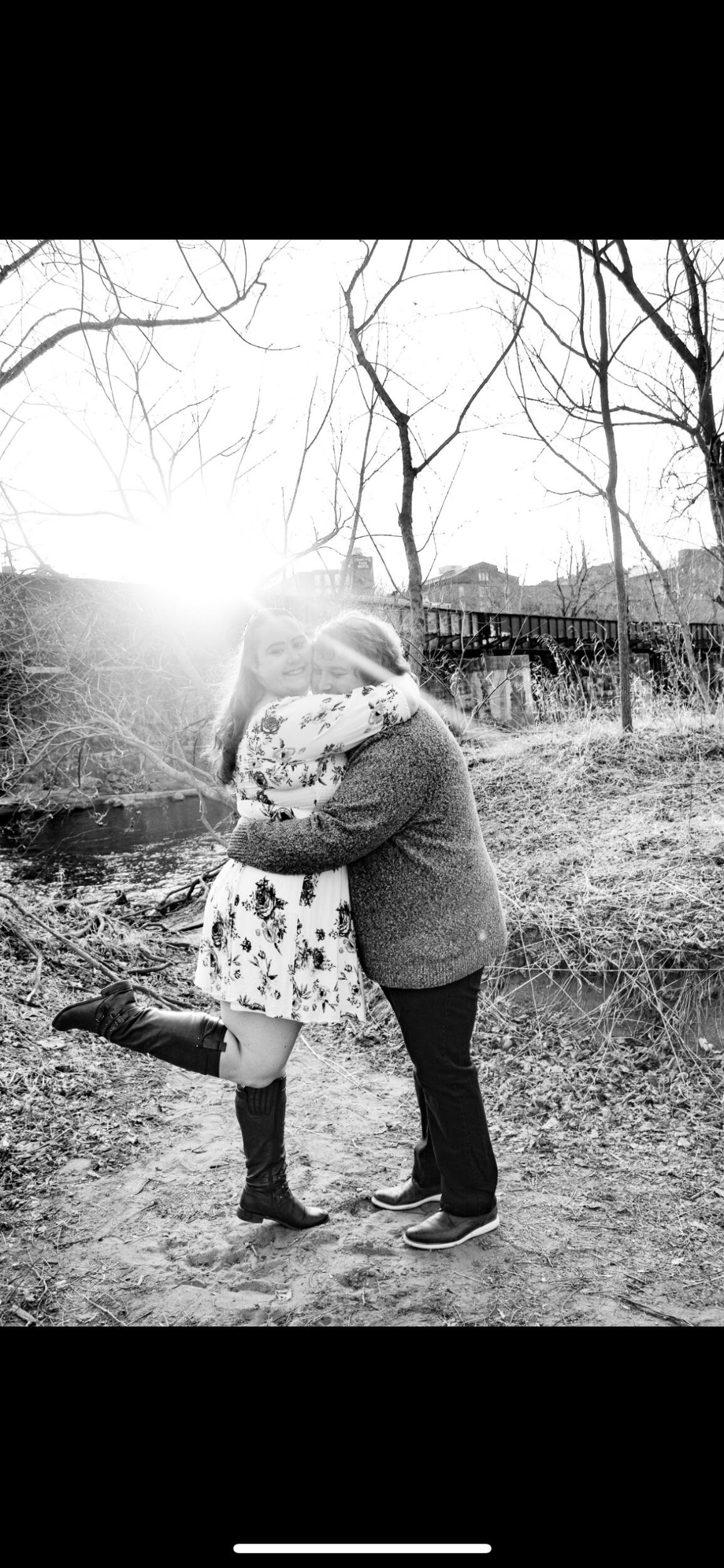 She knew by then that they would be together forever! <3