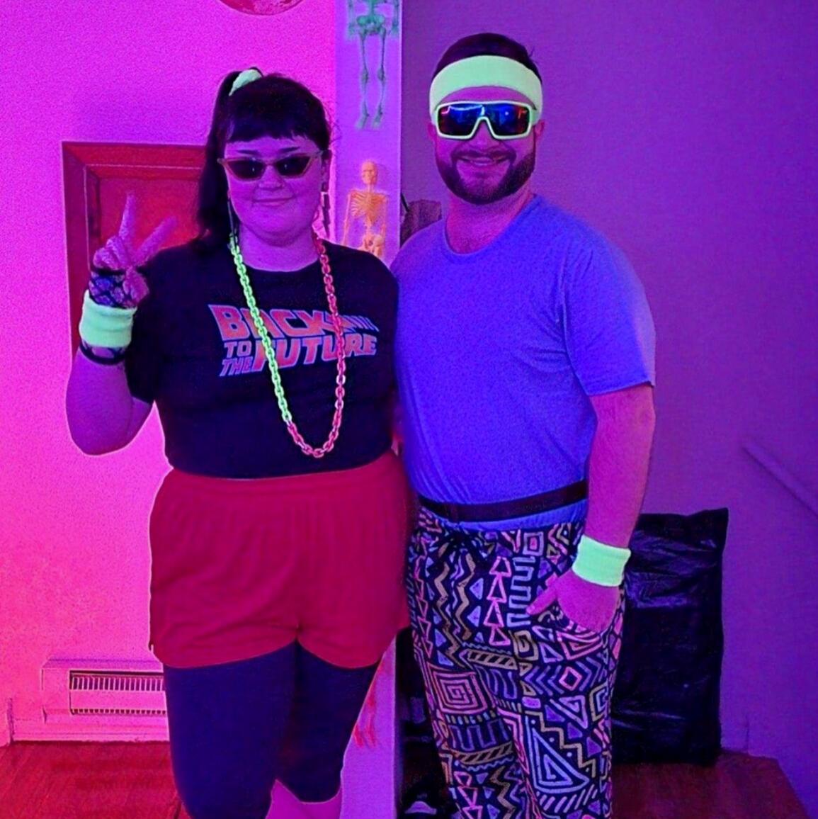 The first Halloween party they hosted!